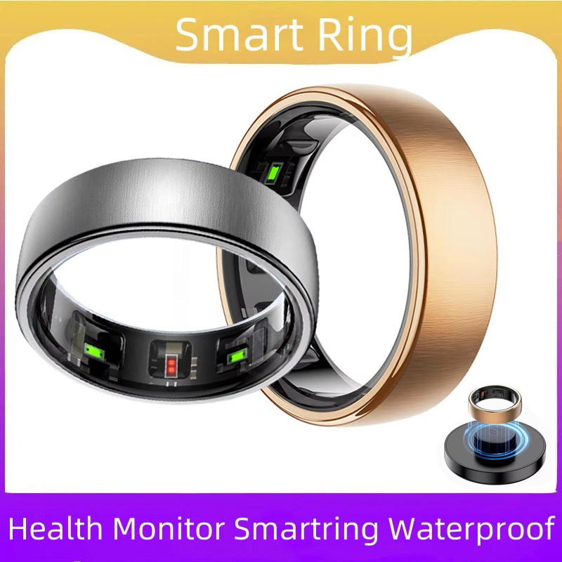 Smart Ring Step Calorie Fitness Monitor - Inteligentny pierścień R10 dla mężczyzn i