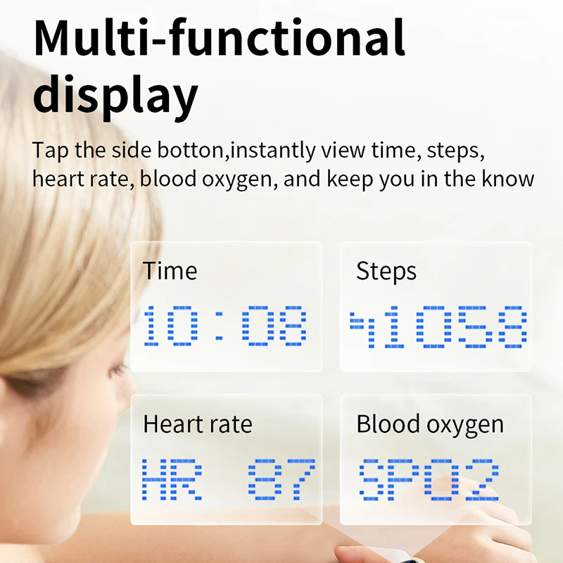 Nowy Inteligentny Pierścień z  – Smart Ring Health Tracker Heart Rate Sleep recenzja i cena