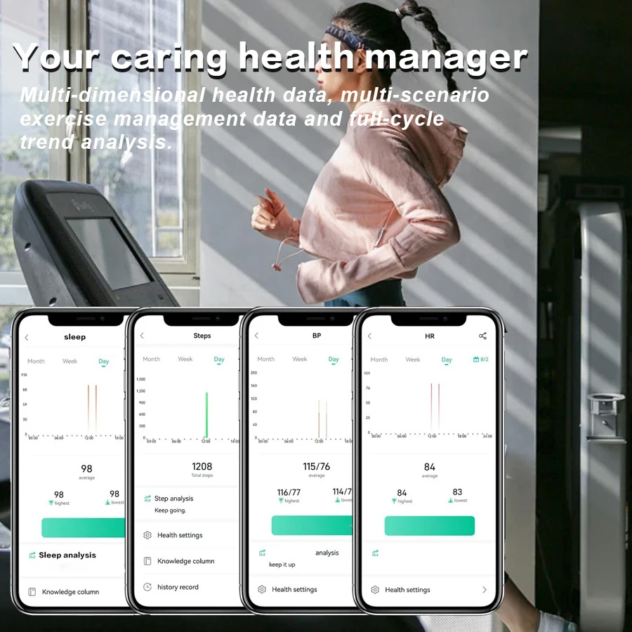 Inteligentny pierścień fitness – Smart Ring Step Calorie Fitness Monitor recenzja i cena