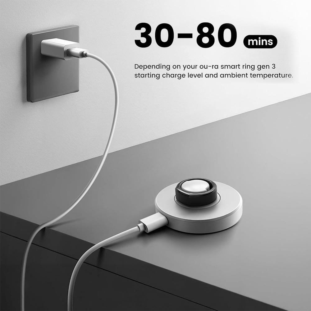 Przenośna stacja ładująca USB  – Smart Ring Wireless Magnetic Charger Dock recenzja i cena