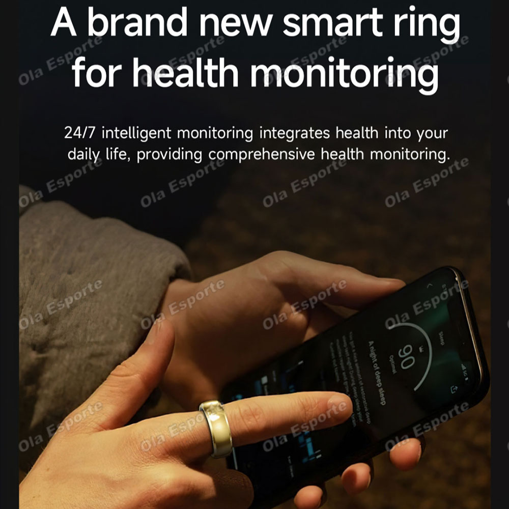 Inteligentny pierścień z funkc – Smart Ring Step Calorie Fitness Monitor recenzja i cena