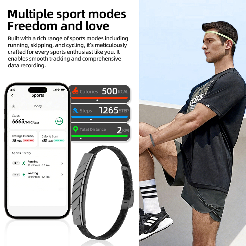 LIGE – inteligentna bransoletk – Smart Ring Step Calorie Fitness Monitor recenzja i cena