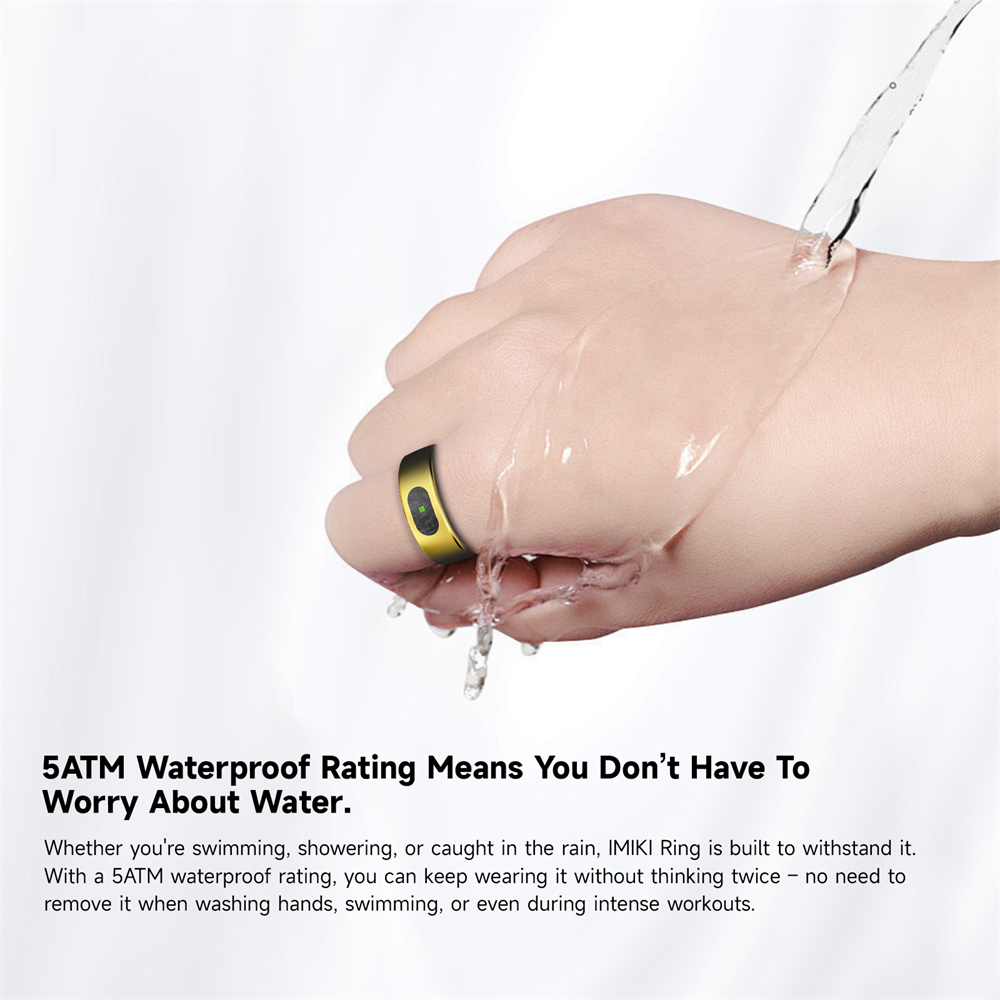 Inteligentny pierścień IMIKI z – Smart Ring Health Tracker Heart Rate Sleep recenzja i cena