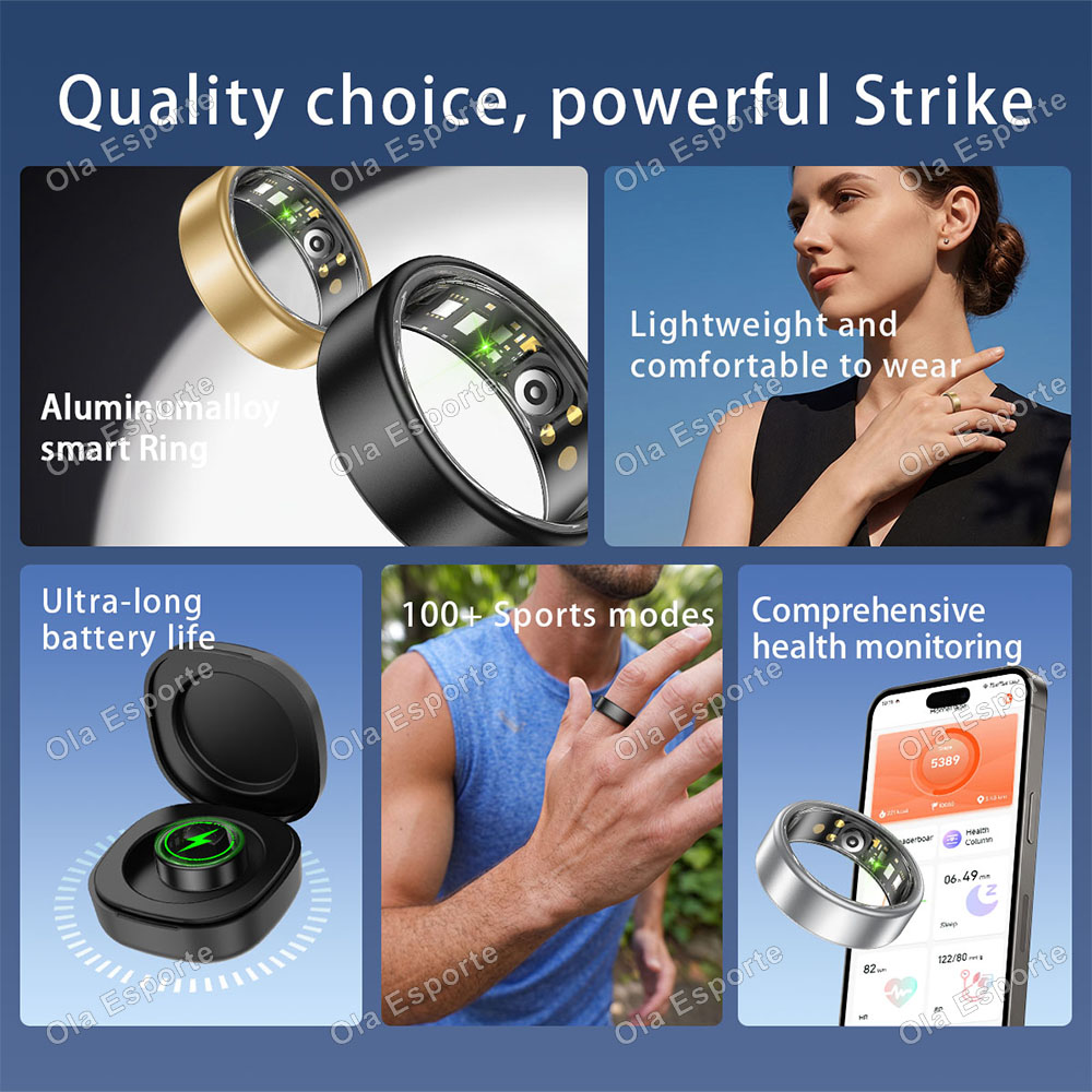 Inteligentny pierścień 2026 –  – Smart Ring Step Calorie Fitness Monitor recenzja i cena