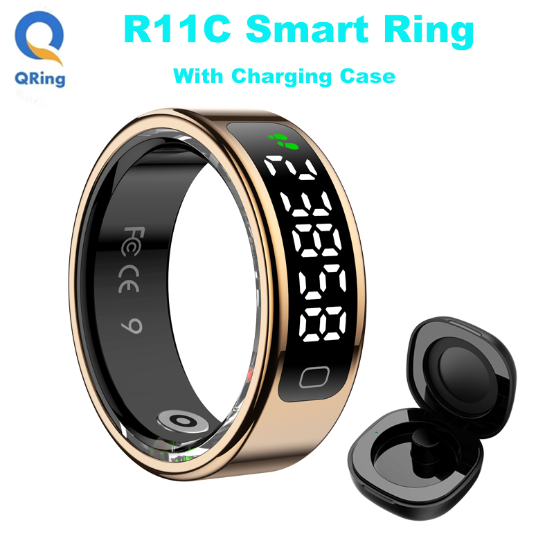 AMZMAX R11C ekran wyświetlacza – Smart Ring Health Tracker Heart Rate Sleep recenzja i cena